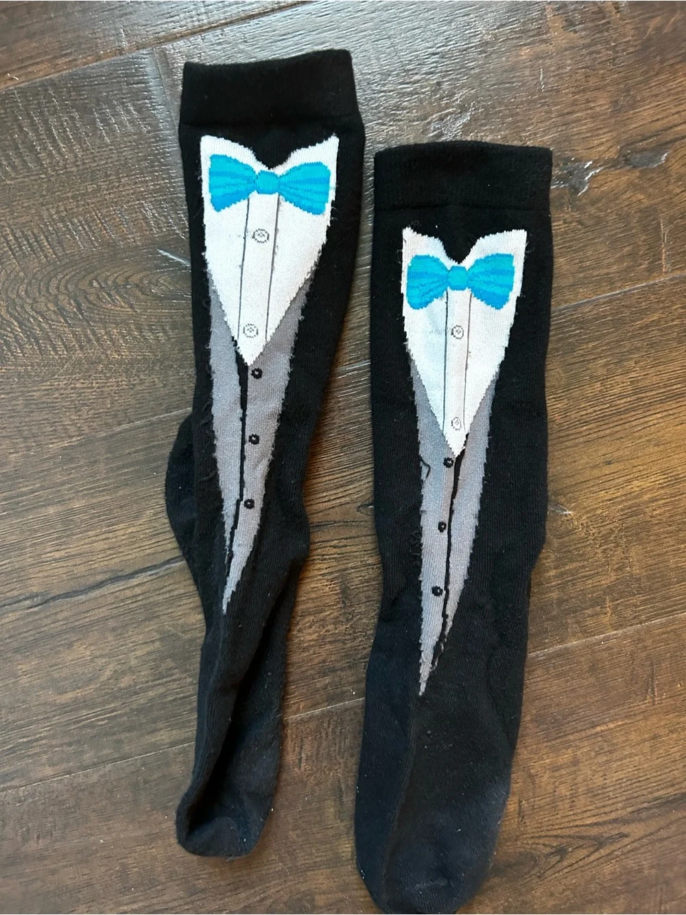 Men’s wedding socks and tote bag